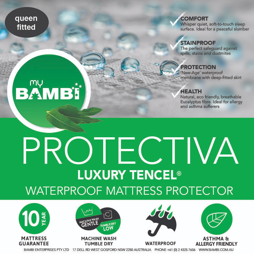 Bambi Protectiva Luxury Waterproof Tencel Mattress Protector