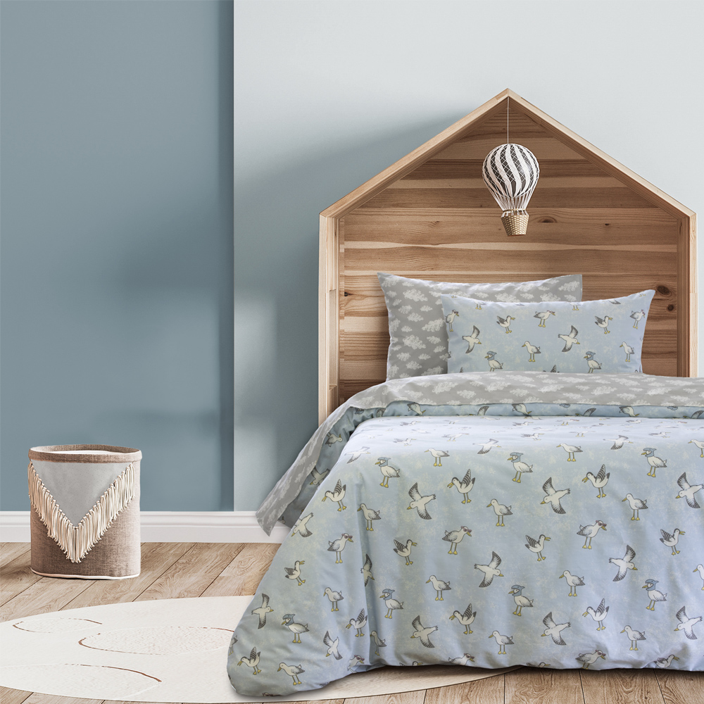 Jelly Bean Kids Seagulls Quilt Cover Set