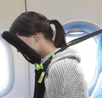 Face Cradle Wanderlust Lite Travel Pillow Deep Sleep Mode Front