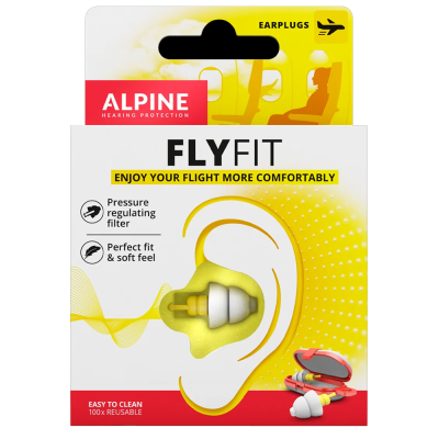 Alpine FlyFit Reusable EarPlugs (earplug) N