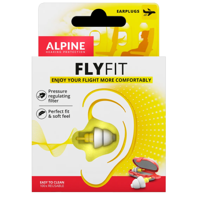 Alpine FlyFit Reusable EarPlugs (earplug) N