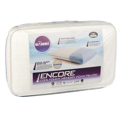 Bambi Encore Cooltouch Dual Surface Memory Foam Pillow