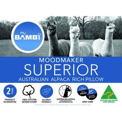 Bambi Moodmaker Superior Australian Alpaca Rich Pillow