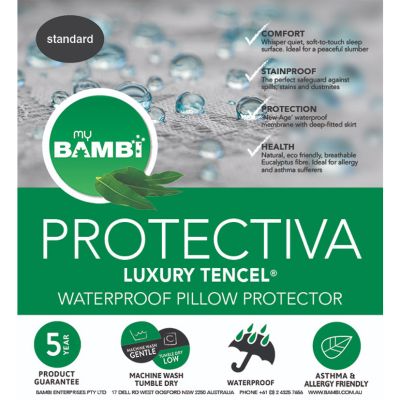Bambi Protectiva Luxury Waterproof Pillow Protector