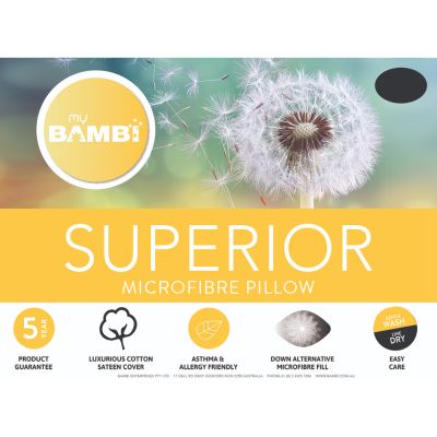 Bambi Superior Microfibre Pillow