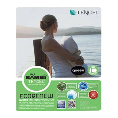 Bambi Quilted Tencel Mattress Protector Packaging