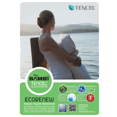 Bambi Quilted Tencel Pillow Protector Packaging