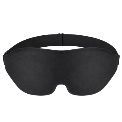 Travel Easy Black Memory Foam Contoured Sleep Mask Comfort New