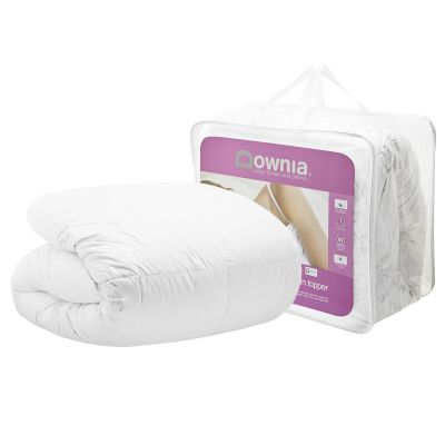 Downia Heavenly Duck Down Mattress Topper Underlay Side