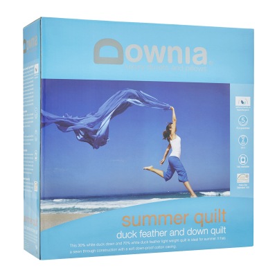 Downia Summer Lightweight Duck Feather and Down Quilt