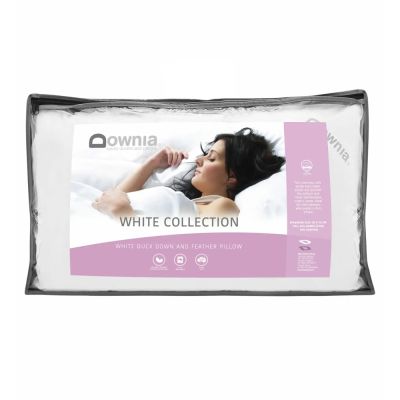 Downia White Collection Duck Down Pillow