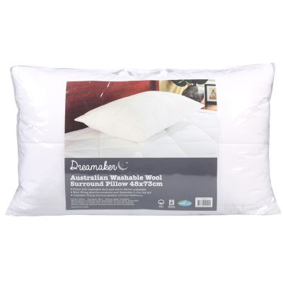 Washable Australian Wool Surround Pillow Packaging