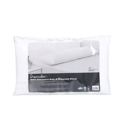 Down Alternative Microfibre Body Pillow Packaging