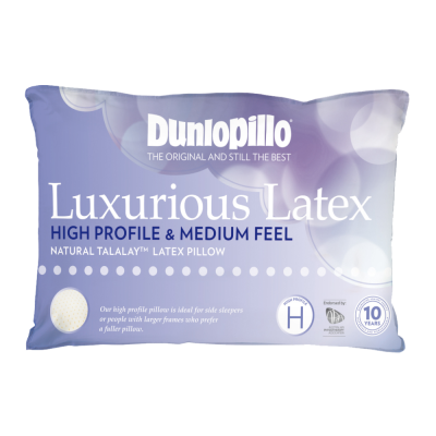 Dunlopillo Luxurious Latex Pillow High Profile and Medium Feel Thumbnail