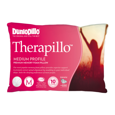 Dunlopillo Therapillo Premium Memory Foam Pillow Medium Profile Thumbnail