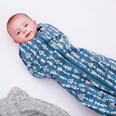 ErgoPouch Cocoon Swaddle and Sleep Bag 1 Tog Midnight Arrows Baby