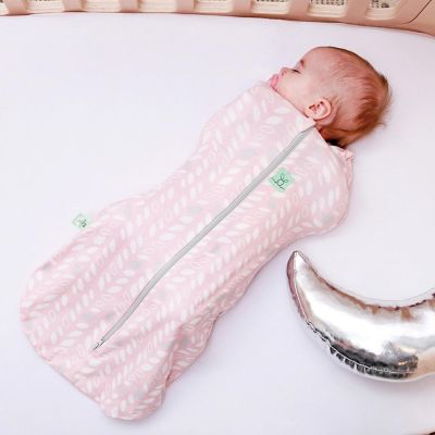 ErgoPouch Cocoon Swaddle and Sleep Bag 1 Tog Spring Leaves Baby