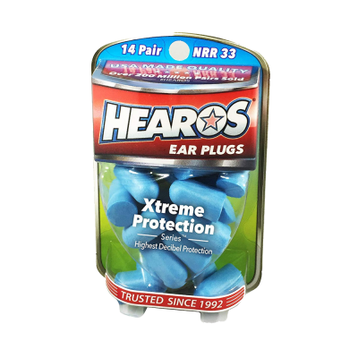 Hearos Xtreme Protection Series Foam Ear Plugs N