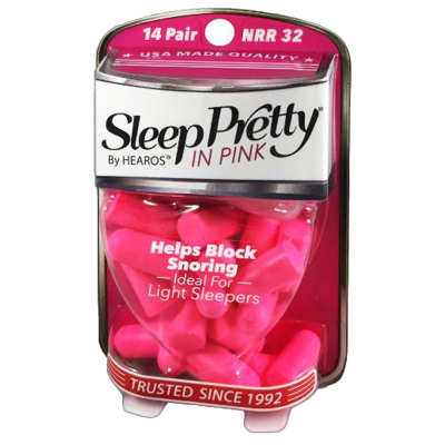 Hearos Sleep Pretty In Pink Foam Ear Plugs