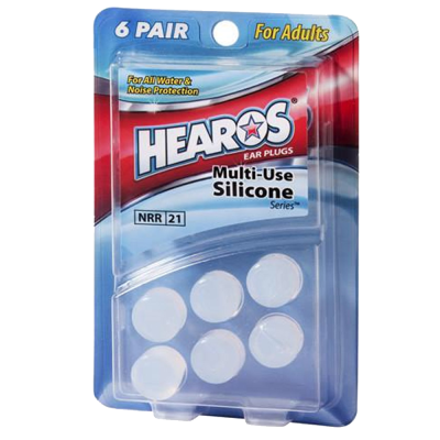 Hearos Multi-Use Adult Moldable Silicone Ear Plugs