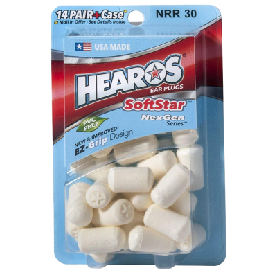 Hearos SoftStar NexGen Series Foam Ear Plugs