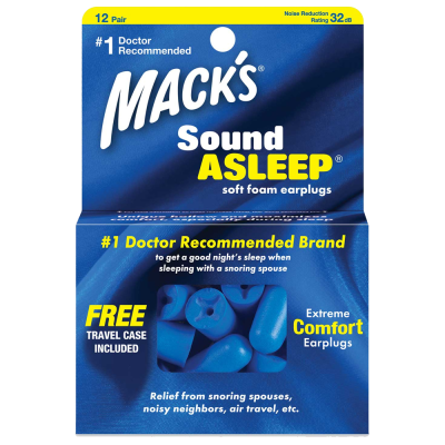 Mack's SoundAsleep Soft Foam Ear Plugs N