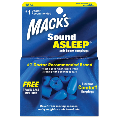 Mack's SoundAsleep Soft Foam Ear Plugs N