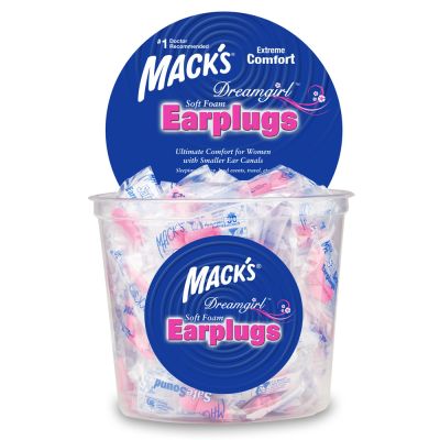 Mack's Tub of Dreamgirl Soft Foam Earplugs