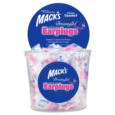 Mack's Tub of Dreamgirl Soft Foam Earplugs N