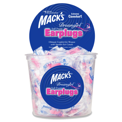 Mack's Tub of Dreamgirl Soft Foam Earplugs N