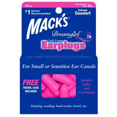 Mack's Dreamgirl Soft Foam Earplugs