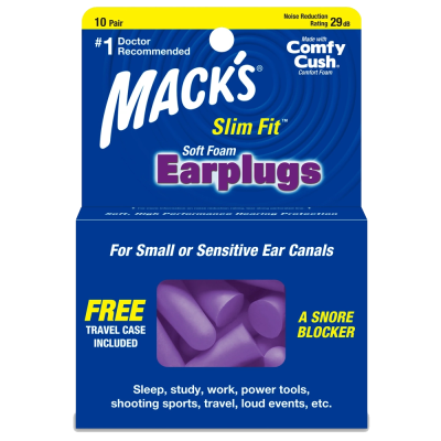 Mack's Safe Sound Slim Fit Soft Foam Ear Plugs