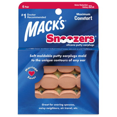 Mack's Moldable Snoozers Silicone Ear Plugs N