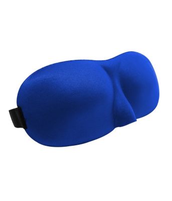 Travel Easy Contoured Ocean Blue Sleep Mask front