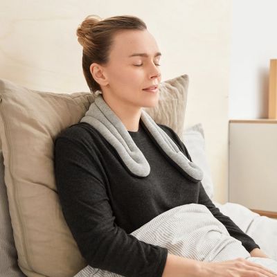 Heated neck best sale pillow