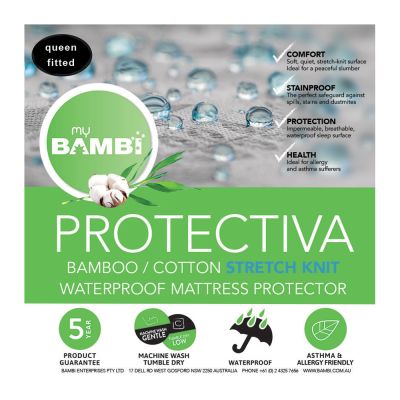 Bambi Protectiva Waterproof Stretch Knit Mattress Protector