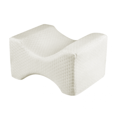 SleepLabs Hourglass Contoured Memory Foam Knee Pillow Side