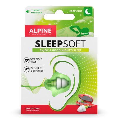 Alpine SleepSoft Earplugs Packaging New