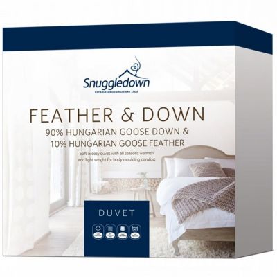 Snuggledown Hungarian White Goose Feather and Down Quilt