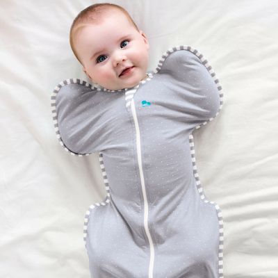 Love to Dream Swaddle Up Summer Lite 0.2 Tog Baby Grey