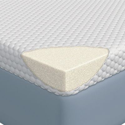 Tontine Comfortech Aircell Memory Foam Mattress Topper New Thumbnail