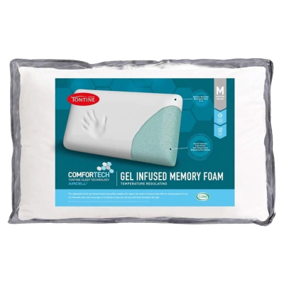 Tontine Comfortech Gel Infused Memory Foam Pillow