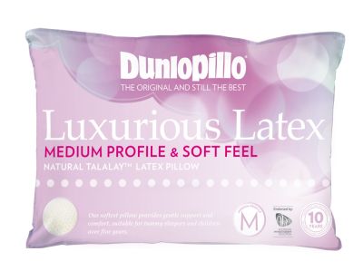 Dunlopillo Luxurious Latex Pillow Medium Profile and Soft Feel