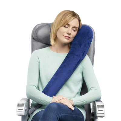 Travelrest All In One Ultimate Travel Pillow with Cover Navy