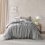 Natural Home Classic Pinstripe Linen Quilt Cover Set