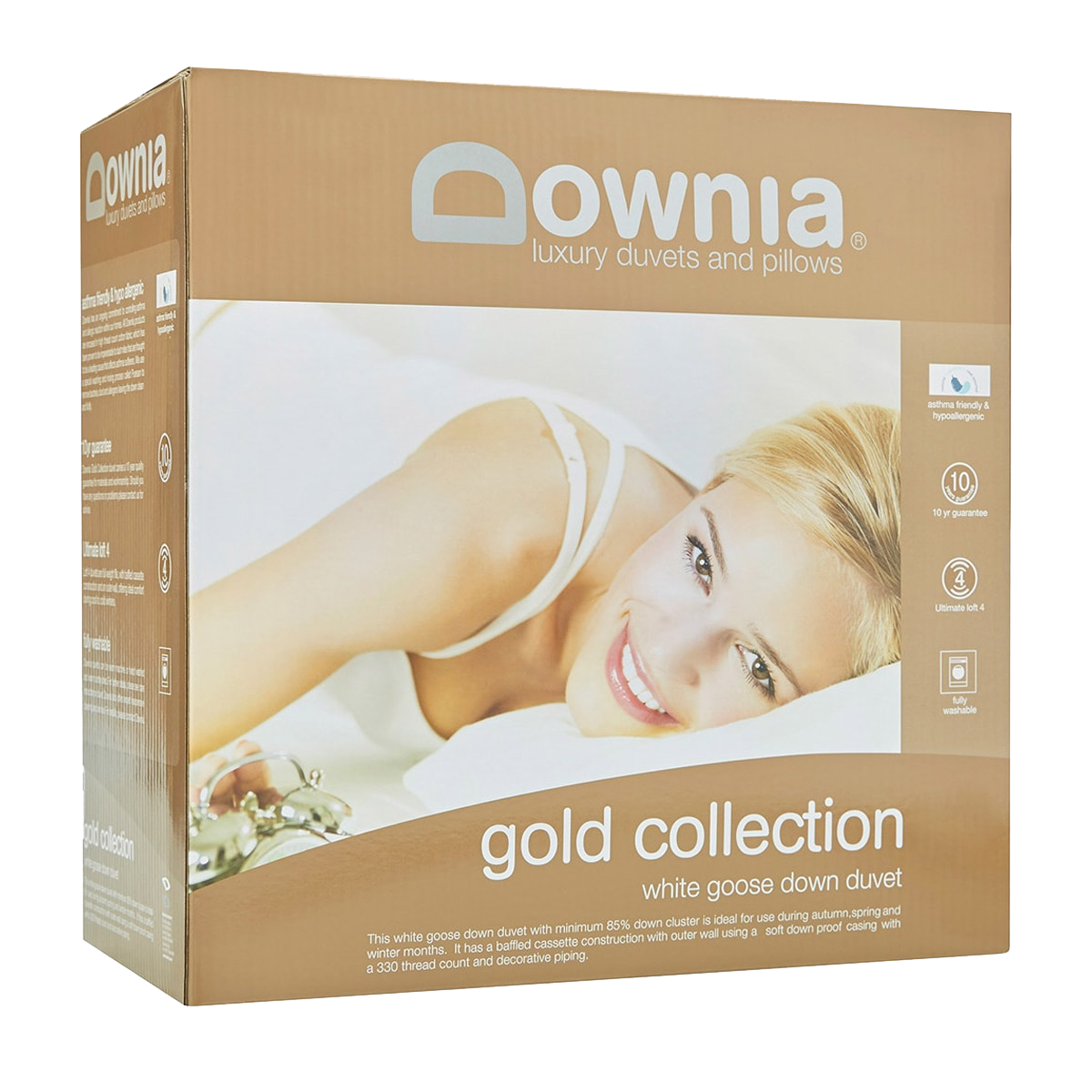 Downia Gold Collection White Goose Down Duvet Quilts