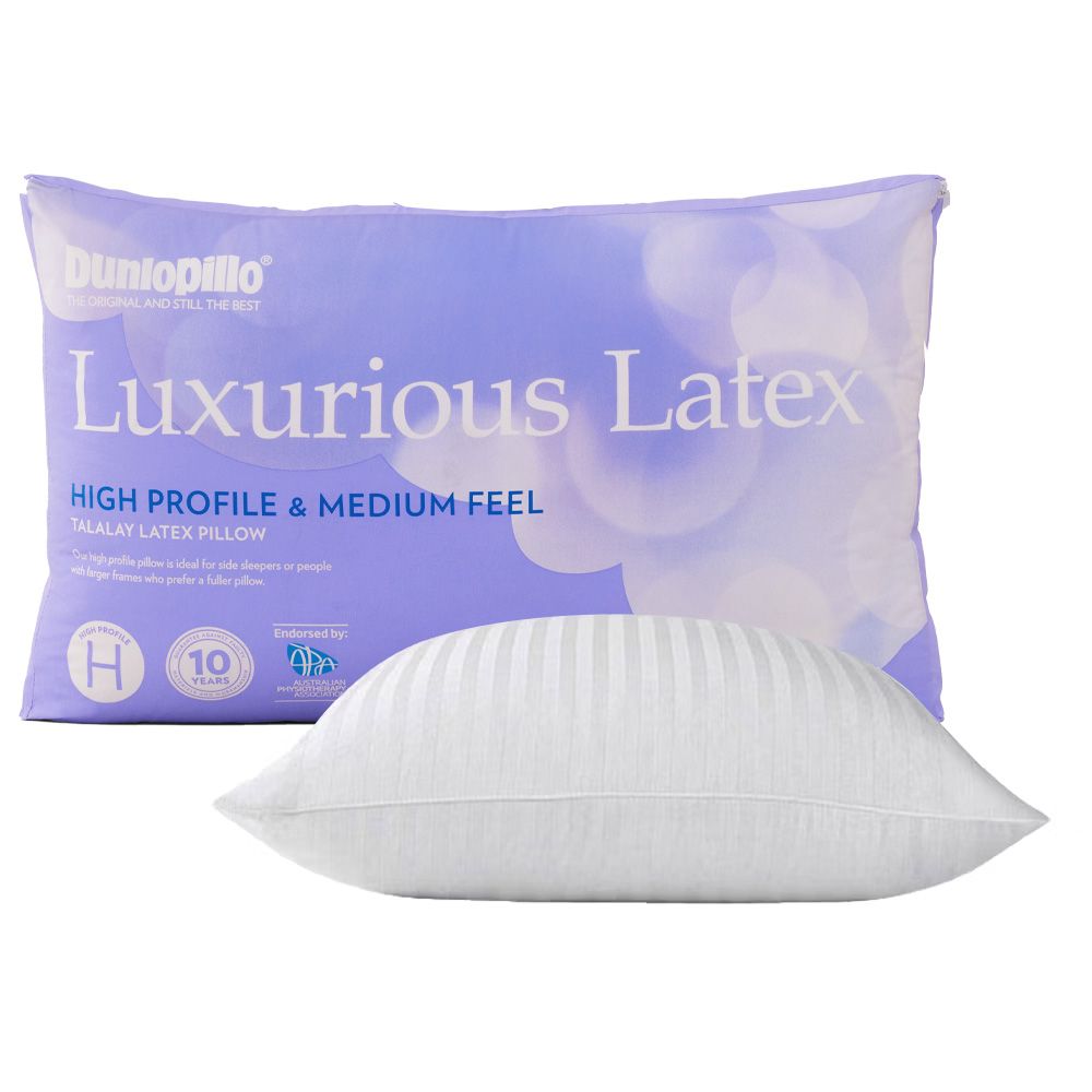 Dunlopillo super comfort full latex firm pillow sale