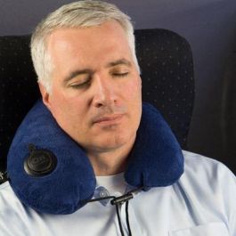 Bucky Gusto Inflatable Neck Travel Pillow with On Air Technology