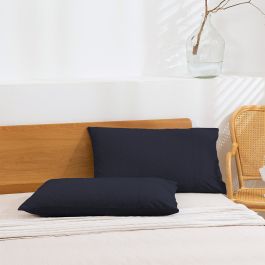 Dreamaker Cotton Jersey Standard Pillowcase Twin Pack