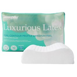 Dunlopillo Luxurious Classic Latex Pillow Medium Profile and Medium Feel T2771 T2778